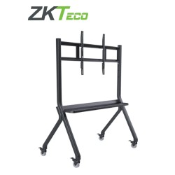 ZKTECO ZKIWBA01B - Soporte para pantallas interactivas inteligentes / Color: negro / carga máxima de 100 kg / con ruedas