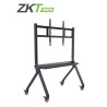 ZKTECO ZKIWBA01B - Soporte para pantallas interactivas inteligentes / Color: negro / carga máxima de 100 kg / con ruedas