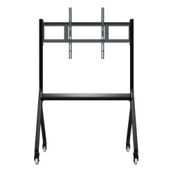 ZKTECO ZKIWBA01B - Soporte para pantallas interactivas inteligentes / Color: negro / carga máxima de 100 kg / con ruedas