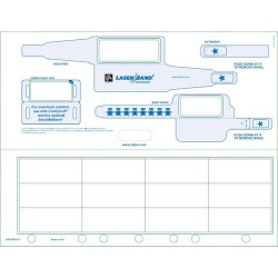 Zebra LaserBand 2 Advanced - Blanco - (1000 hoja(s) adult/pediatric wristbands with labels and ID tags