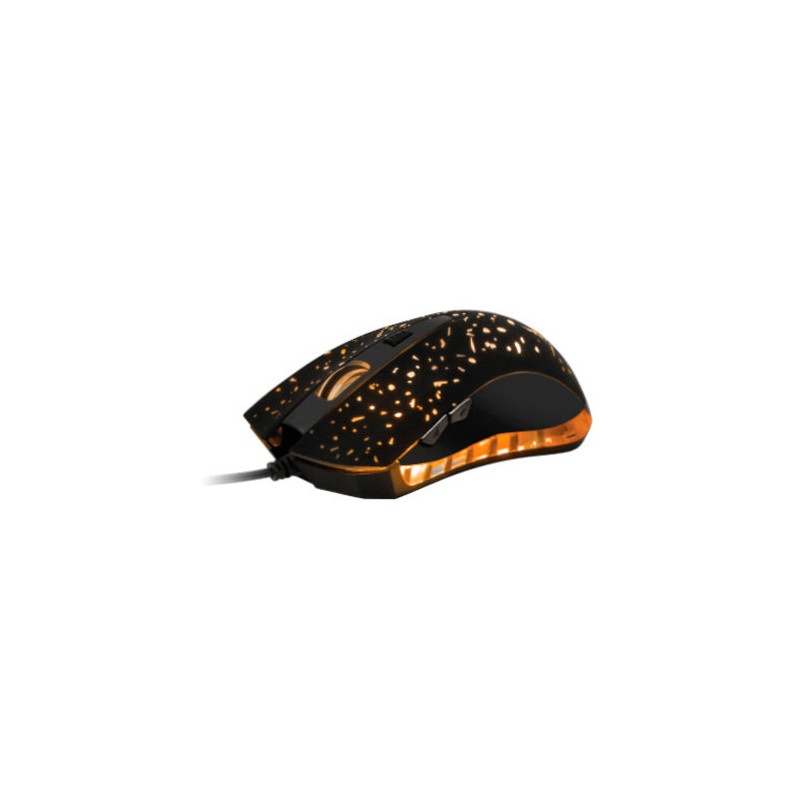 Xtech - XTM-411 - Mouse - USB - Wired - Black - Gaming 3600dpi