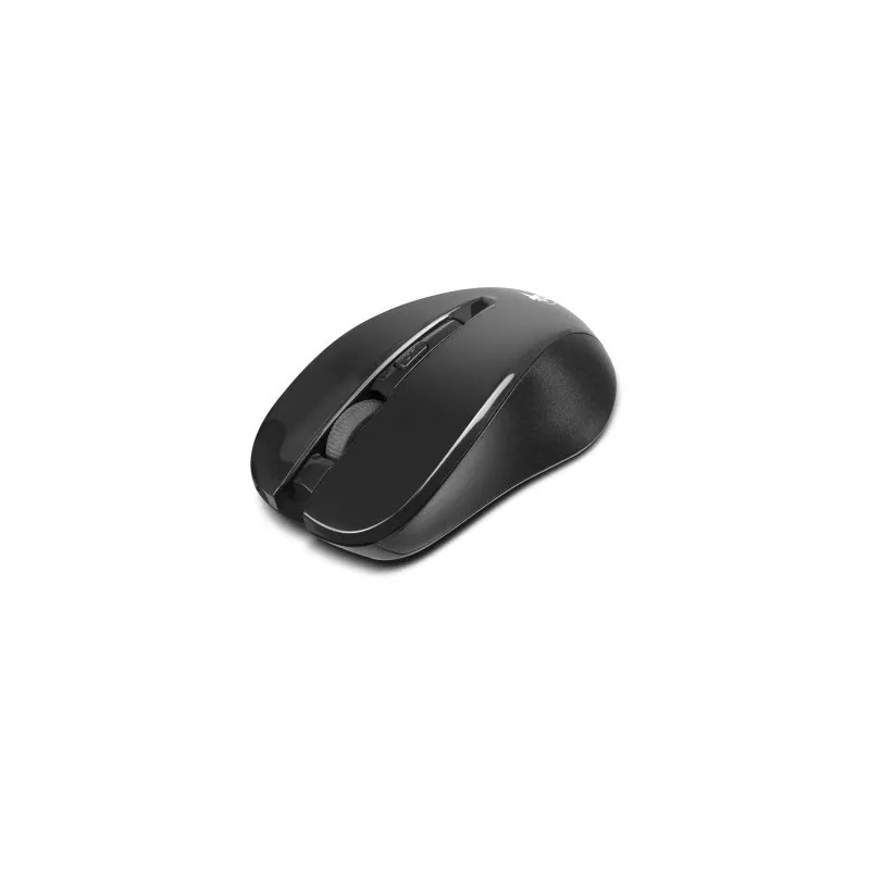 Xtech - Mouse - Infrared / 2.4 GHz - Wireless - Black - 1200dpi 4-button