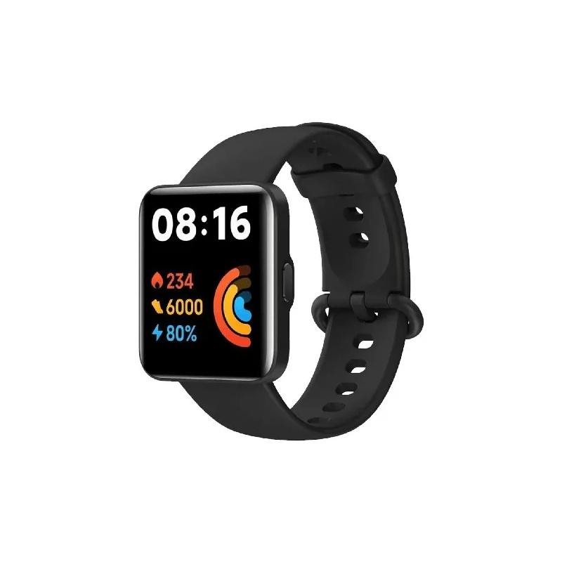 Watch 2 Lite Xiaomi Redmi Pantalla HD 1.55" 100 Modos Deportivos 5ATM Color Negro