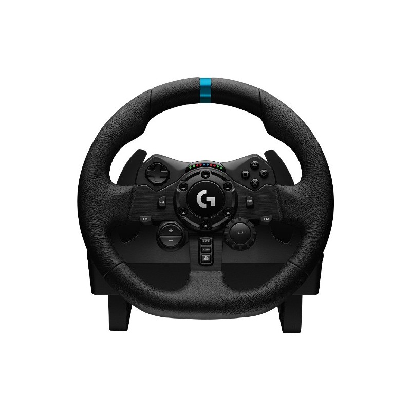 Volante + Pedales Logitech G923 Trueforce Alámbrico USB Negro para PC/Playstation 4