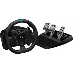 Volante + Pedales Logitech G923 Trueforce Alámbrico USB Negro para PC/Playstation 4