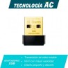 TP-Link Adaptador de Red USB Archer T2U Nano, WIFI, WLAN Mini AC600, Dual Band
