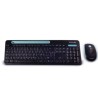 Teclado y Mouse Techzone Tz20Comb02-Ina Inalámbrico USB Negro, Azul (Inglés)