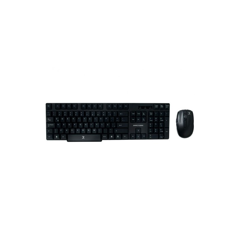 Teclado y Mouse Perfect Choice Estandar Negro