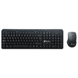Teclado y Mouse Nextep Ne-415 Inalámbrico USB Negro (Español)