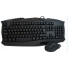 Teclado y Mouse Naceb USB Retroiluminado Negro