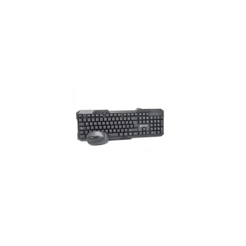Teclado y Mouse Naceb NA-618 Alámbrico USB (Español) Negro