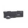Teclado y Mouse Naceb NA-618 Alámbrico USB (Español) Negro