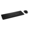 Teclado y Mouse Microsoft 900 Estandar Inalámbrico Negro