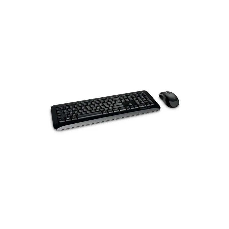 Teclado y Mouse Microsoft 850 Estandar Negro (Caja Café)