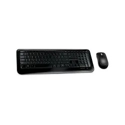 Teclado y Mouse Microsoft 850 Estandar Negro (Caja Café)