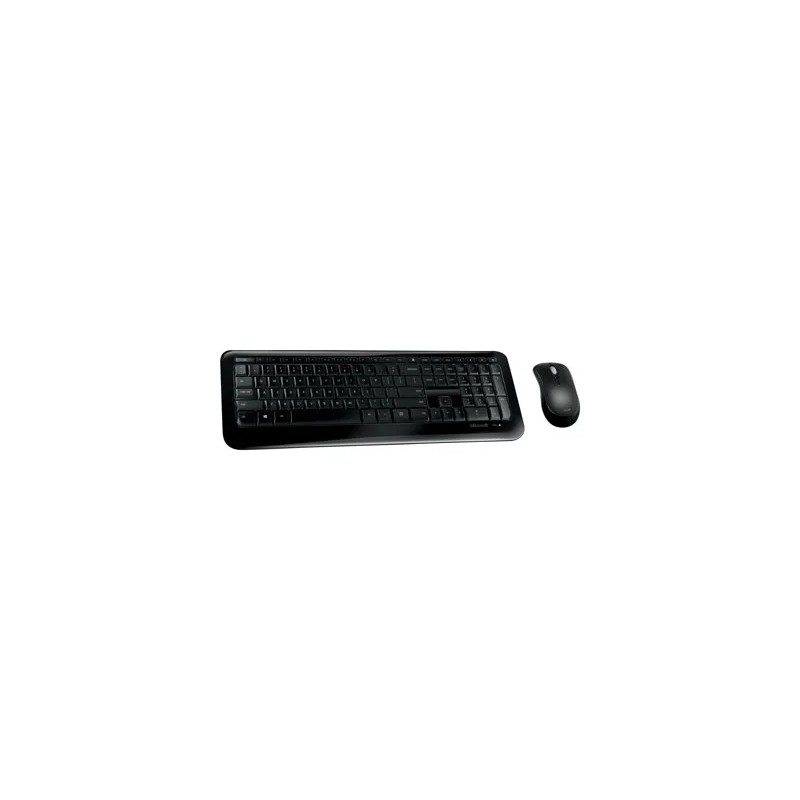 Teclado y Mouse Microsoft 850 Estandar Inalámbrico Negro