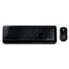 Teclado y Mouse Microsoft 850 Estandar Inalámbrico Negro