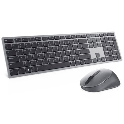 Teclado y Mouse Dell Km7321W Inalámbrico USB Gris (Español)