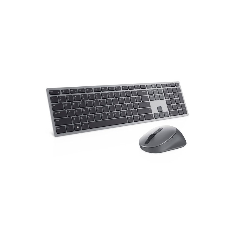 Teclado y Mouse Dell Km7321W Inalámbrico USB Gris (Español)