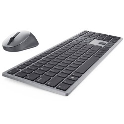 Teclado y Mouse Dell Km7321W Inalámbrico USB Gris (Español)