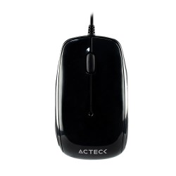 Teclado y Mouse Acteck Ac-928991 Alámbrico USB Negro (Español)
