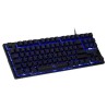 Teclado Xzeal Alambrico XST-300, RGB, Retroiluminado, Membrana, Cable Reforzado, Funcion Multimedia