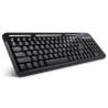 Teclado Vorago Kb-202 Alámbrico USB Multimedia Negro