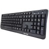 Teclado Vorago Kb-102 Alámbrico USB Multimedia Negro