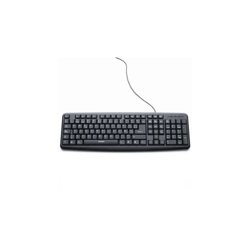 Teclado Verbatim bravo, USB 2.0, Negro