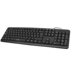 Teclado Perfect Choice Alámbrico USB Estandar Negro