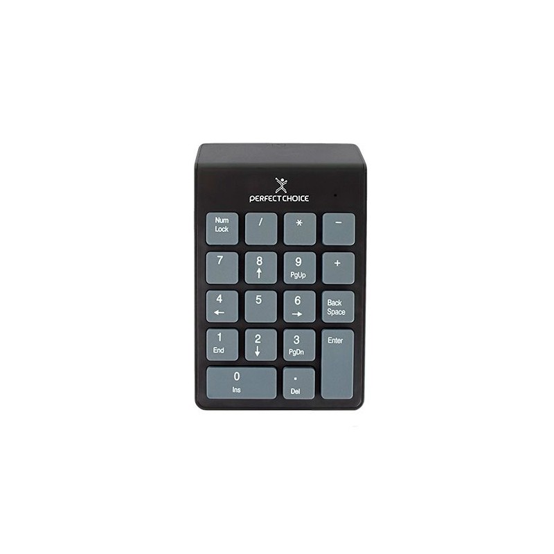 Teclado Numerico Perfect Choice PC-201014 Rf Inalámbrico Negro