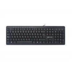 Teclado Naceb Multimedia USB Negro