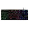 Teclado Multimedia Gamer Vorago KB-503, Retroiluminado Led Rainbow, Anti-ghosting, Usb 2.0, Negro