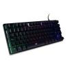 Teclado Multimedia Gamer Vorago KB-503, Retroiluminado Led Rainbow, Anti-ghosting, Usb 2.0, Negro