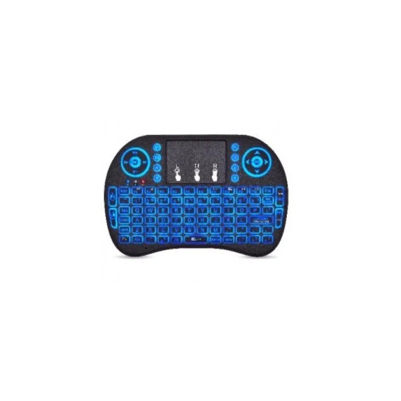 Teclado Mini Inalámbrico, Recargable, Ilumina BROBOTIX 963814