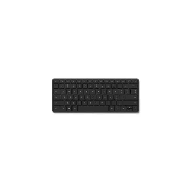 Teclado Microsoft Designer Compact Inalámbrico Bluetooth Negro (Español)