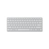 Teclado Microsoft Designer Compact Inalámbrico Bluetooth Blanco (Español)