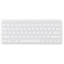 Teclado Microsoft Designer Compact Inalámbrico Bluetooth Blanco (Español)