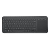Teclado Microsoft All In One Media Inalámbrico USB Multimedia Negro