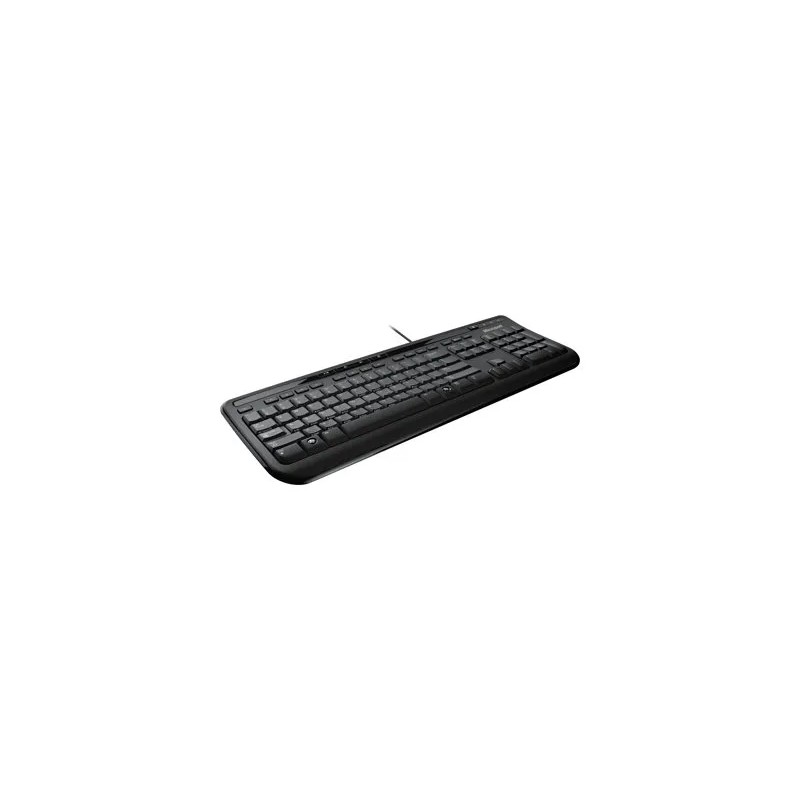 Teclado Microsoft 600 Alámbrico USB Estandar Negro