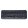 Teclado Microsoft 600 Alámbrico USB Estandar Negro