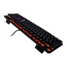 Teclado Mecanico GAMEFACTOR KBG400, RGB, Switch Outemo Azul, Cable Nylon, anti ghosting