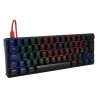 Teclado Mecanico Game Factor KBG560, USB 1.5 m, RGB, Swicth Gateron Azul, teclas Negro y Azul, KBG560-BL