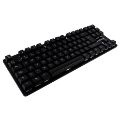Teclado Mecanico Game Factor KBG-500, TenKeyless, switch azul, Iluminacion RGB, Anti-Ghosting