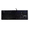 Teclado Mecanico Game Factor KBG-500, TenKeyless, switch azul, Iluminacion RGB, Anti-Ghosting