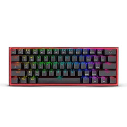 Teclado mecánico 60% Fizz Pro K616 RGB Black