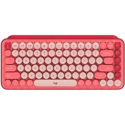 Teclado Logitech Pop Keys Inalámbrico Rosa
