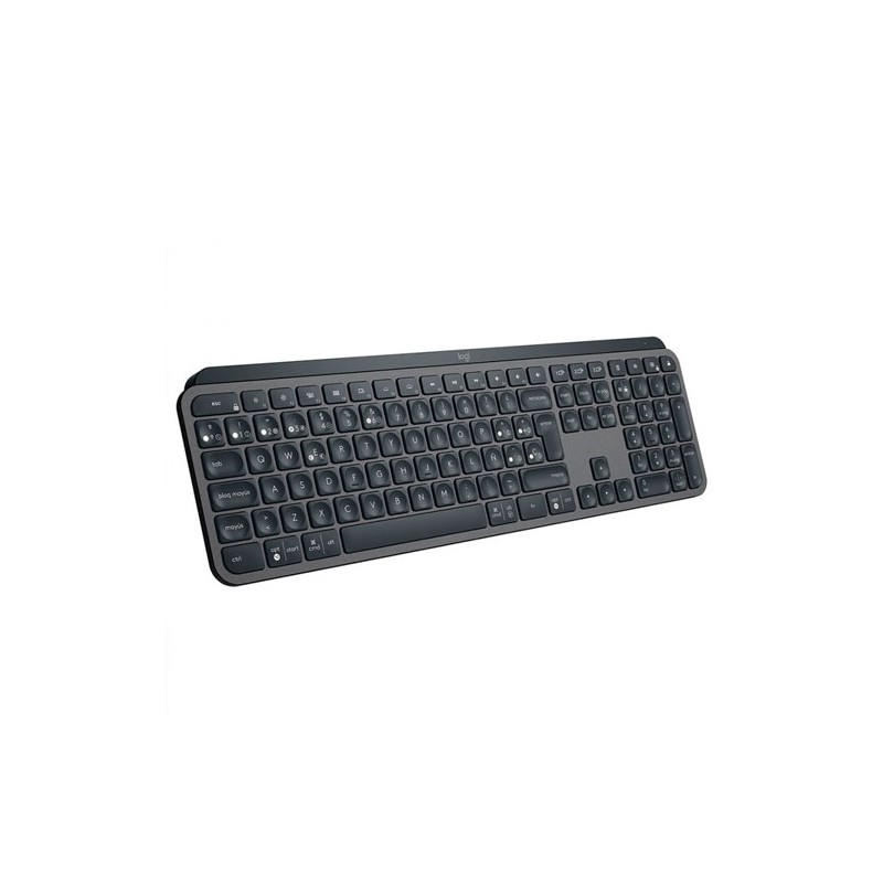 Teclado Logitech Mx Keys Inalámbrico Bluetooth Negro