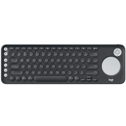 Teclado Logitech K600 Inalámbrico Bluetooth Negro