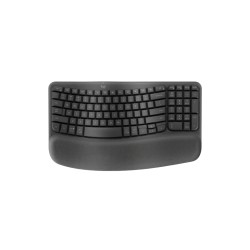 Teclado Inalambrico Logitech Wave Keys, Inalambrico, Bluetooth, Espanol, Grafito